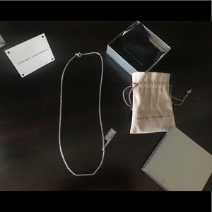 David Yurman Small Box Chain Necklace
